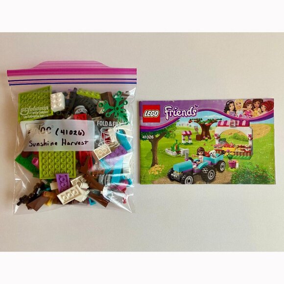 🆕 LEGO FRIENDS Sunshine Harvest Complete Set & Manual, No Box - Picture 7 of 7
